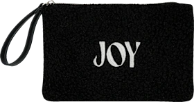 Cosmetic bag black Teddy \"Joy\", 1 pc