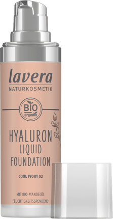 lavera Make-up Hyaluron Liquid Foundation -Cool Ivory 02-, 30 ml