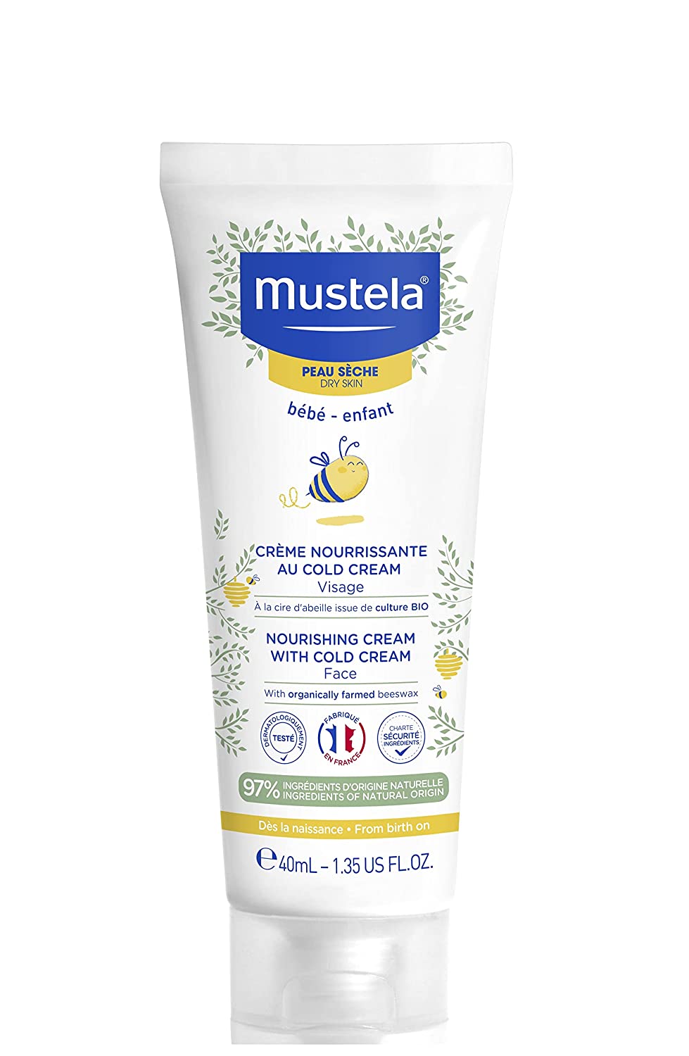 Mustela - Nourishing Cream with Cold Cream (1.35 oz.)