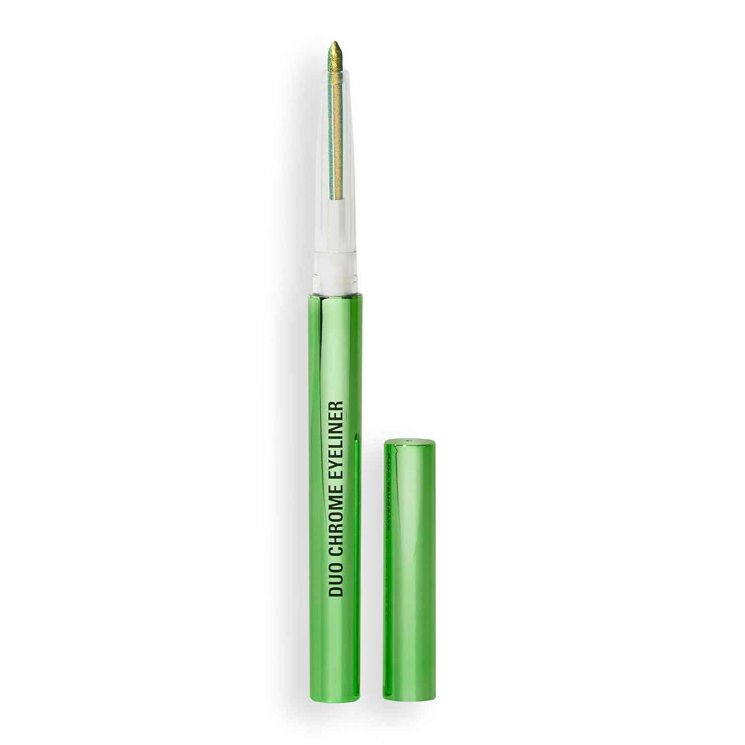 Revolution Metallic Duochrome Eyeliner, Waterproof Pen with Iridescent Effect, Vegan & Cruelty Free, Shifted Sparkle Green