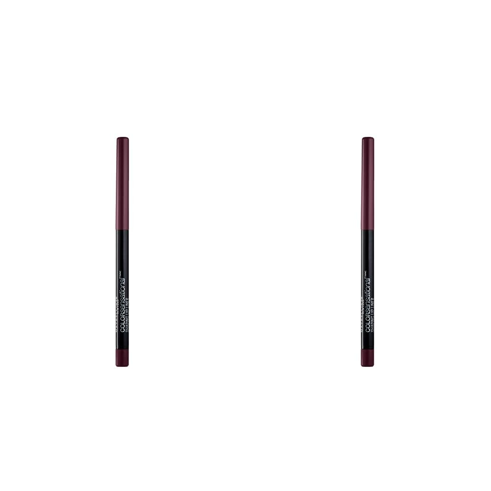 Maybelline New York Color Sensational Lip Liner Shaping Lip Liner No. 110 Rich Wine (Pack of 2)