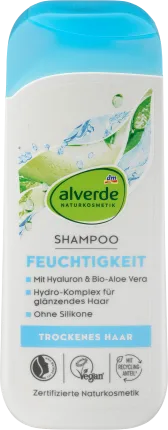 Shampoo moisture aloe vera & hyaluron, 200 ml