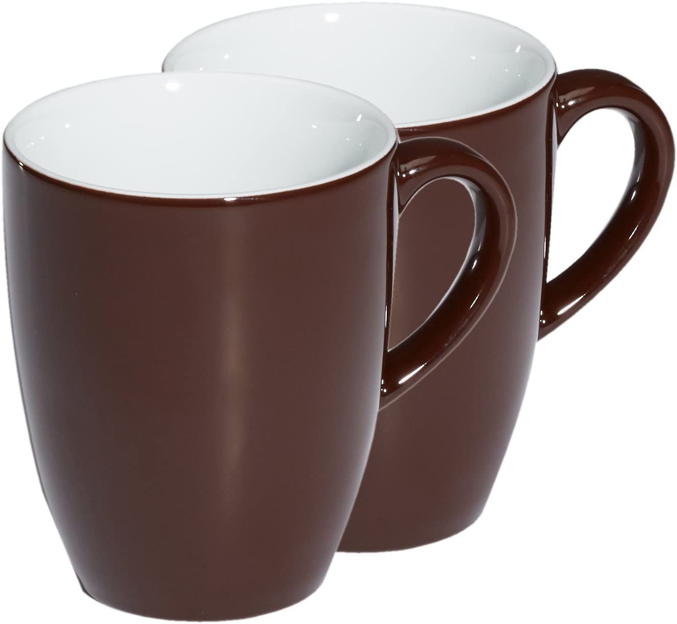 Kahla Pronto 57C136A72605C Coffee Cups Set of 2 Chocolate Brown