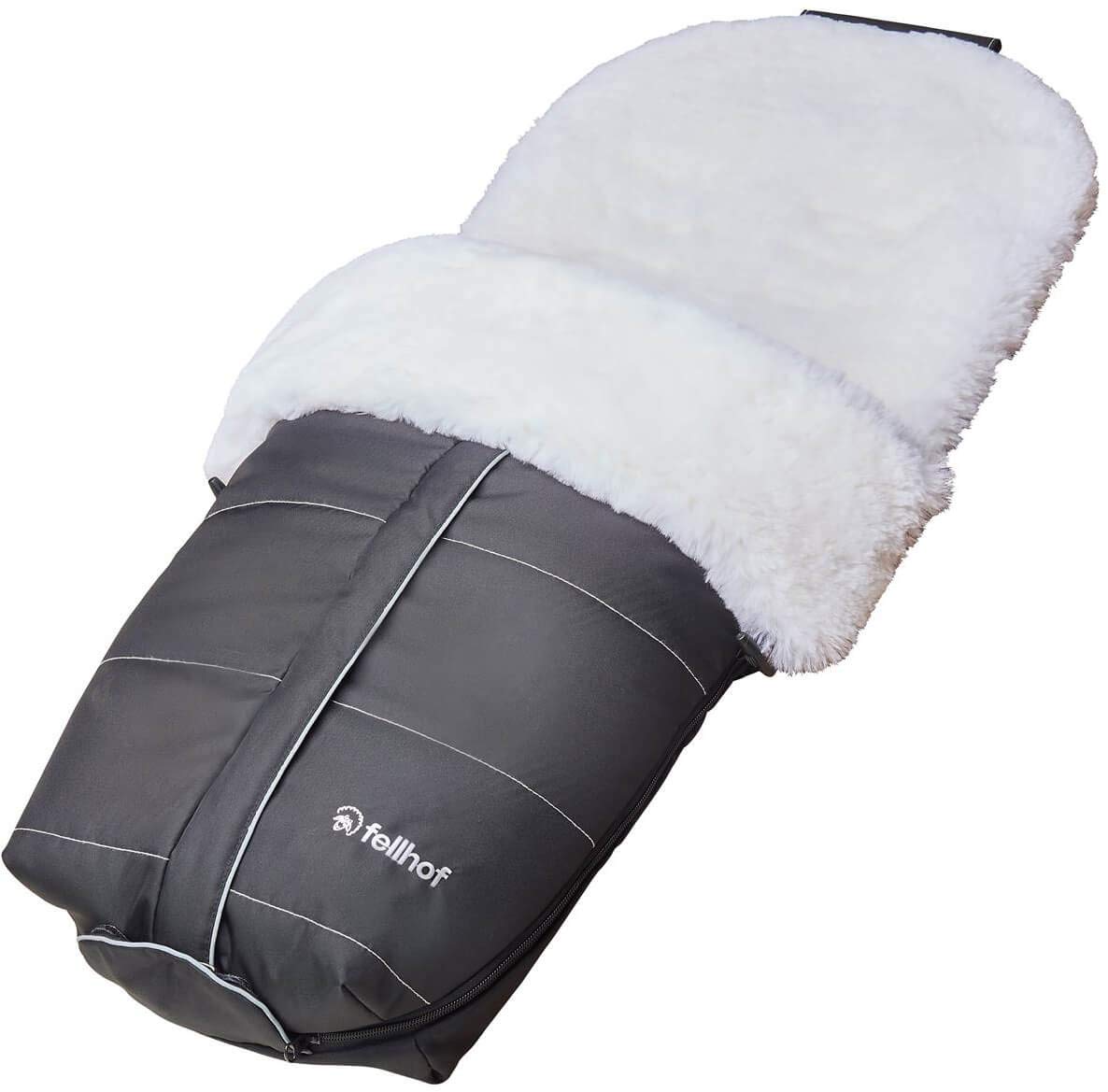 Cortina Pushchair Fur Bag, Foot Muff