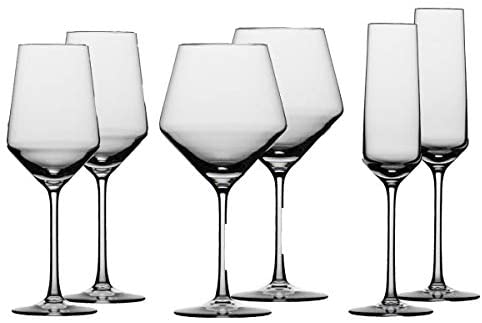 Schott Zwiesel Pure Starter Kit Crystal Glass Lead and Barium Free Set of 6