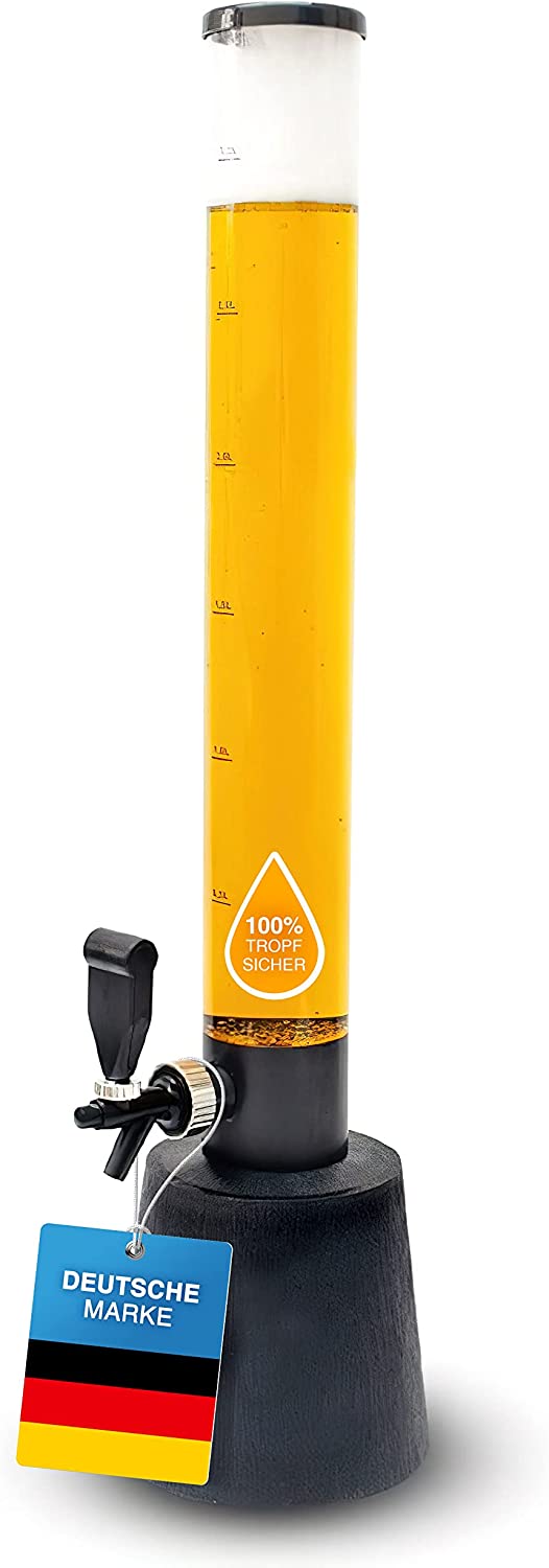 GOODS+GADGETS Bier Tower 3.5 Litres with Tap