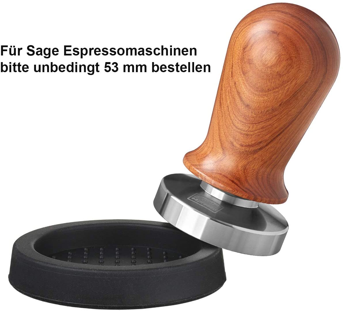 Scarlet Espresso Perfetto Tamper For Barista; Calibrated To 35 Lbs Contact 
