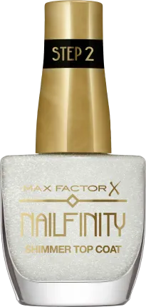 Max Factor Top Coat Shimmer Nailfinity 102 Starry Veil, 12 ml
