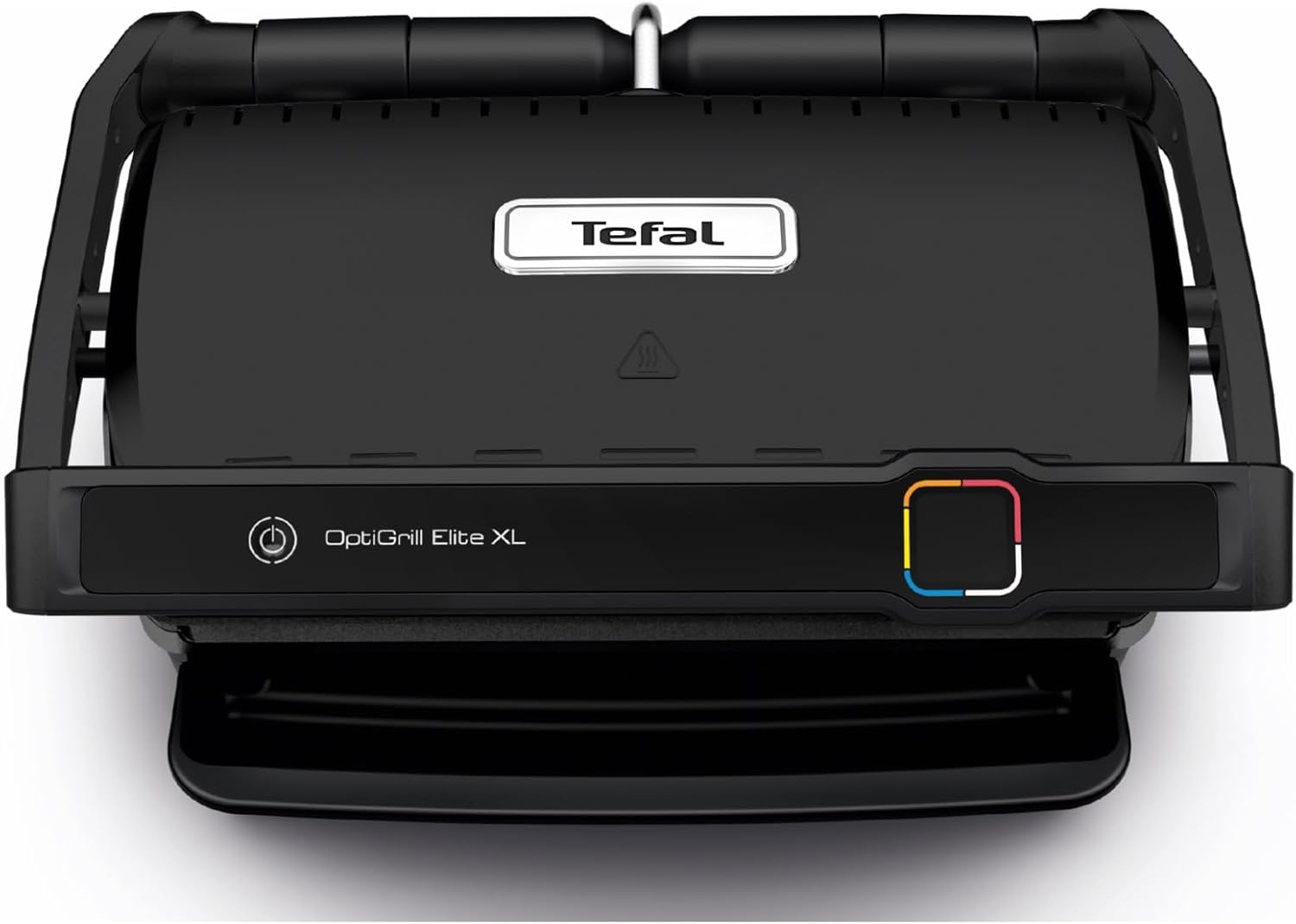 Tefal OptiGrill Elite XL Contact Grill, Automatic Cooking Time Adjustment, Perfect Results, 16 Programs, Digital Display with Cooking Level Display, Removable XL Plates, Electric Grill, Black,