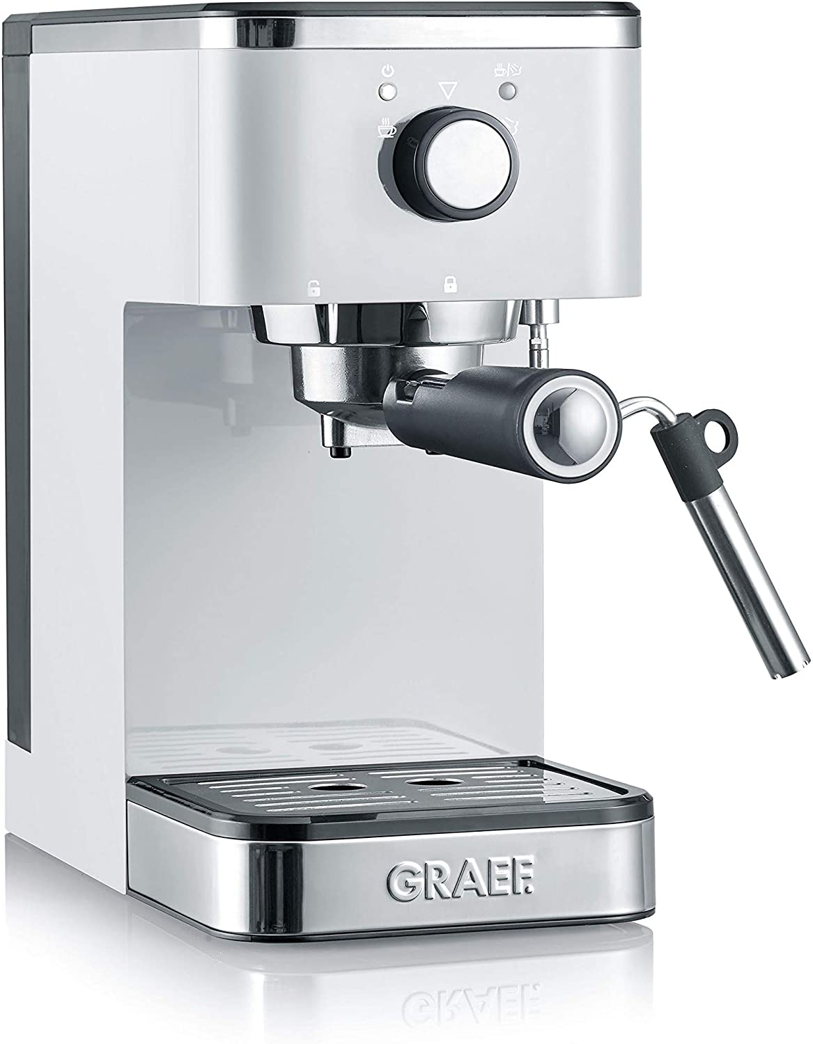 Graef Salita Espresso Machine with Filter Holder Red 1400 W
