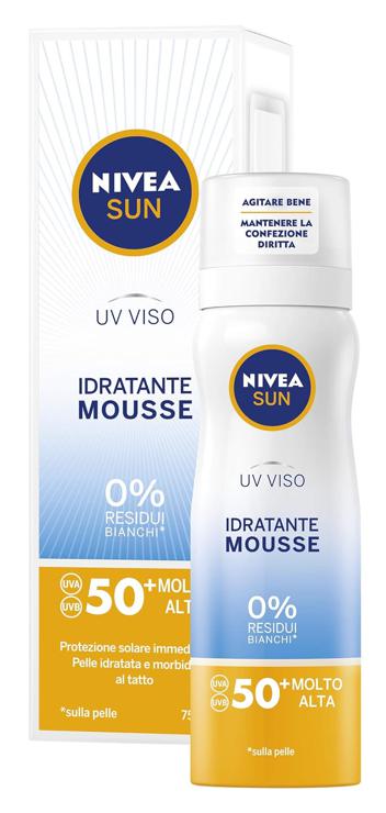 Nivea Sun UV Face Moisture Mousse SPF50+ 75 ml
