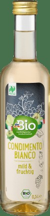 Vinegar, condimento Bianco, Naturland, 500 ml