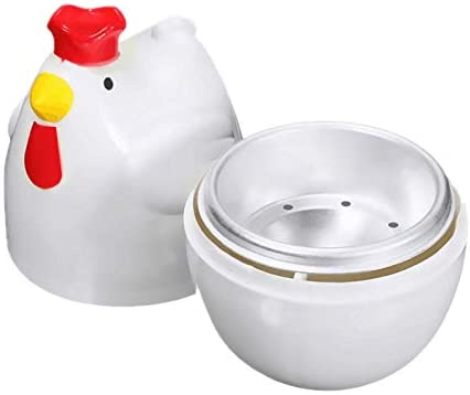 Haudang Chick-Shaped 1 Boiled Egg Steamer Steamer Stoiler Microwave Egg Boiler Cooking Utensils Kitchen Helper Accessories Tools