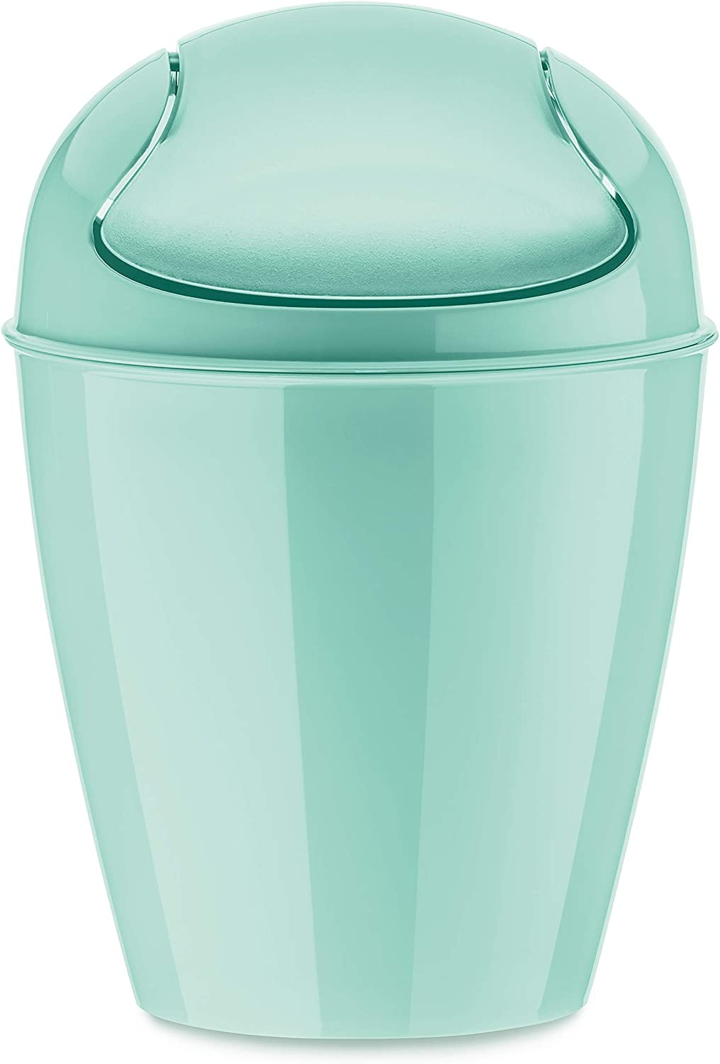 Koziol Del S 5777655 Swing Top Bin 5 L Plastic Green