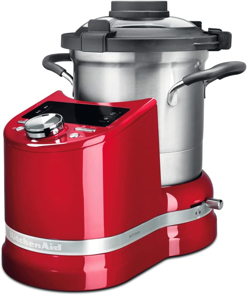 KitchenAID Artisan Cook Processor with Integrated Scales - 5KCF0201eca - Multifunctional Cooking Device in Love Apple Red