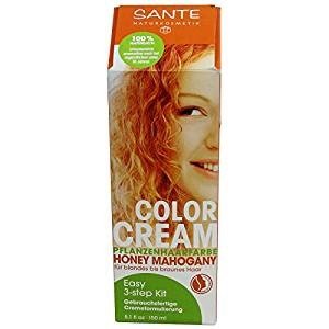 shop bio yumi Sante Herbal Hair Color – Honey Colour Mahogany Ammonia & Peroxide Free No Synthetic Fragrances – Vegan – 150 ml, ‎elfenbein