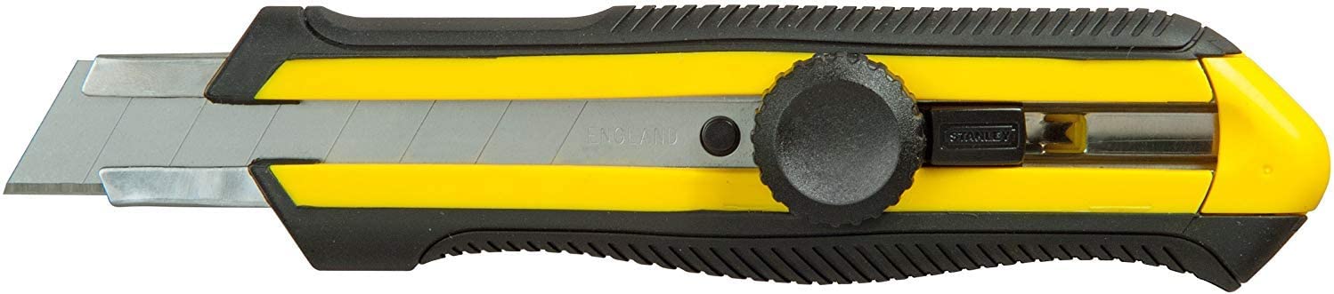 Stanley Cutter 18 mm Blade Attachment by Thread Screw, Stainless Steel, Comfort Grip, 0-10 – 417