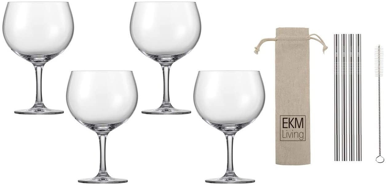 Schott Zwiesel Gin Tonic Glasses (Set of 4 Gin Tonic Glasses, Transparent)