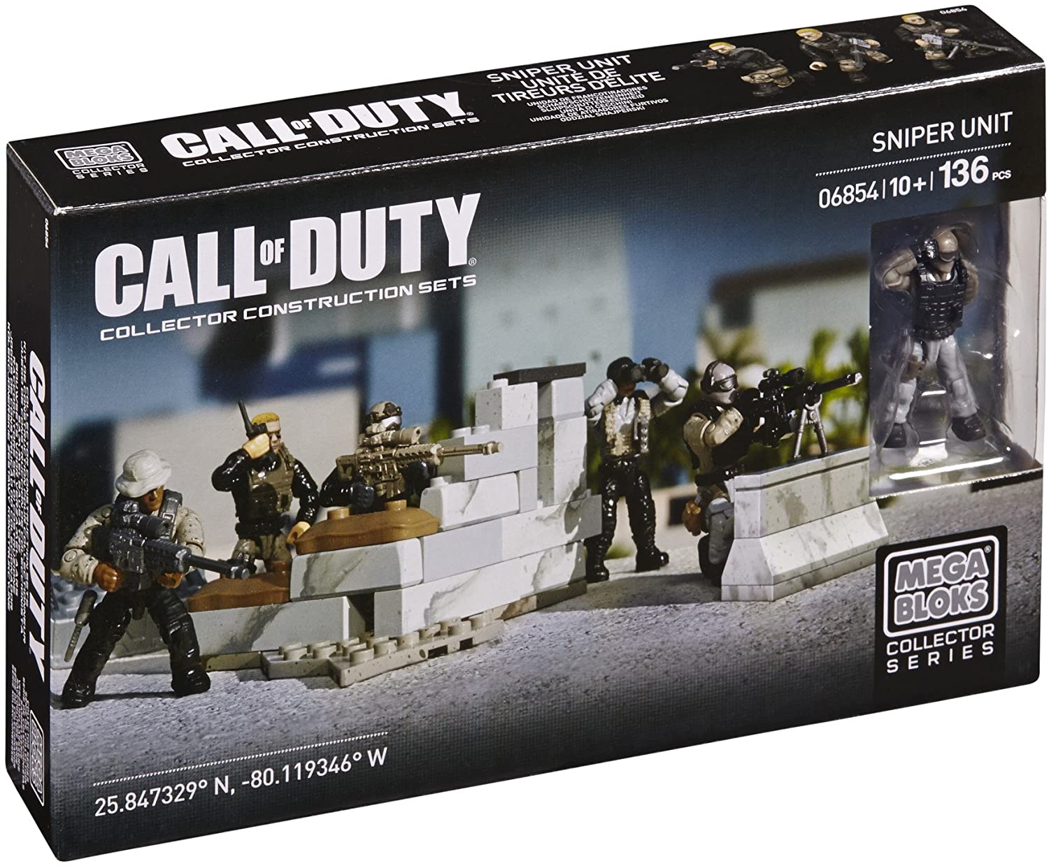 Mega Bloks Call Of Duty Care Package Troop Pack Sniper Unit