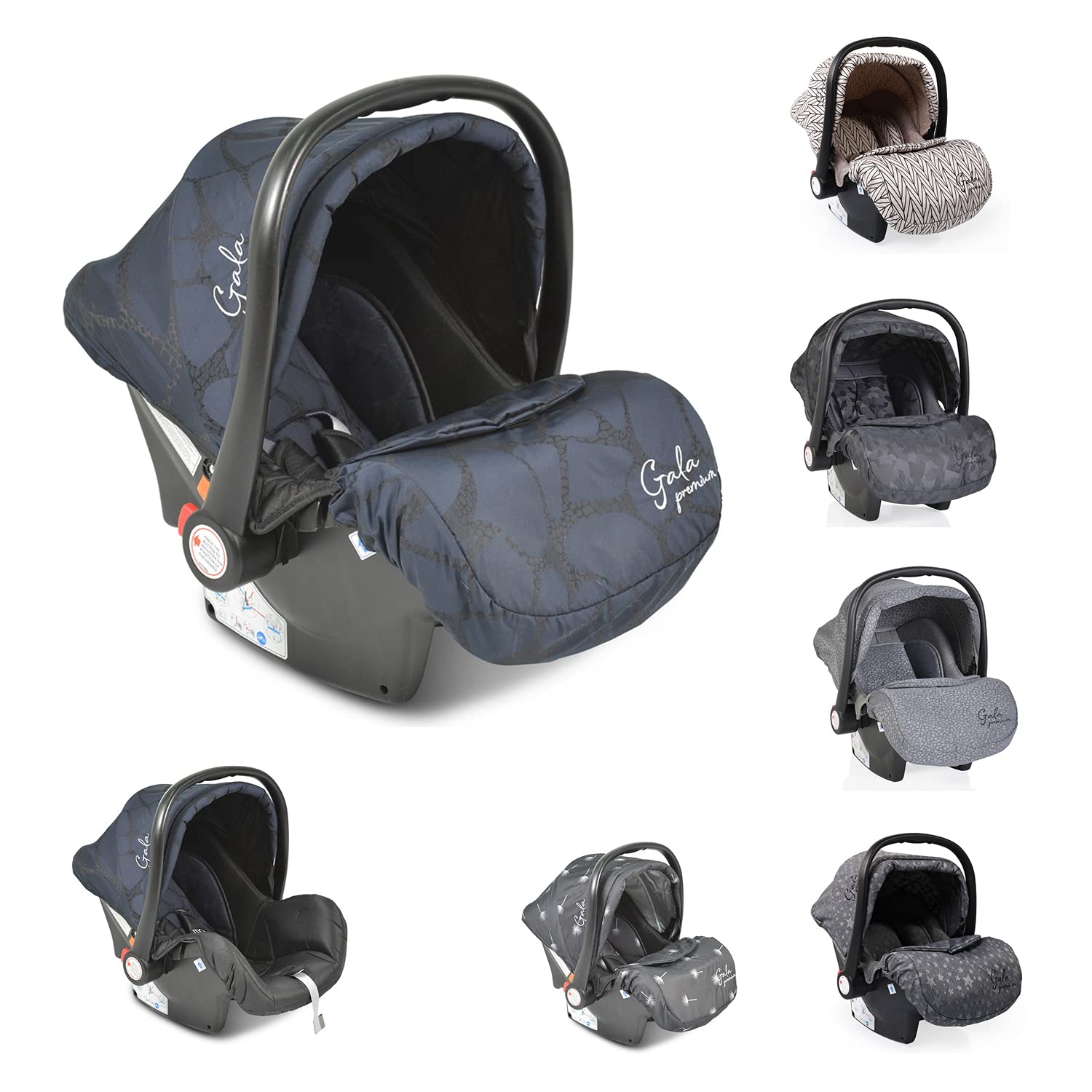 Moni Gala Premium Baby Car Seat Group 0+ (0-13 kg) Foot Cover Seat Pad Colour: Blue