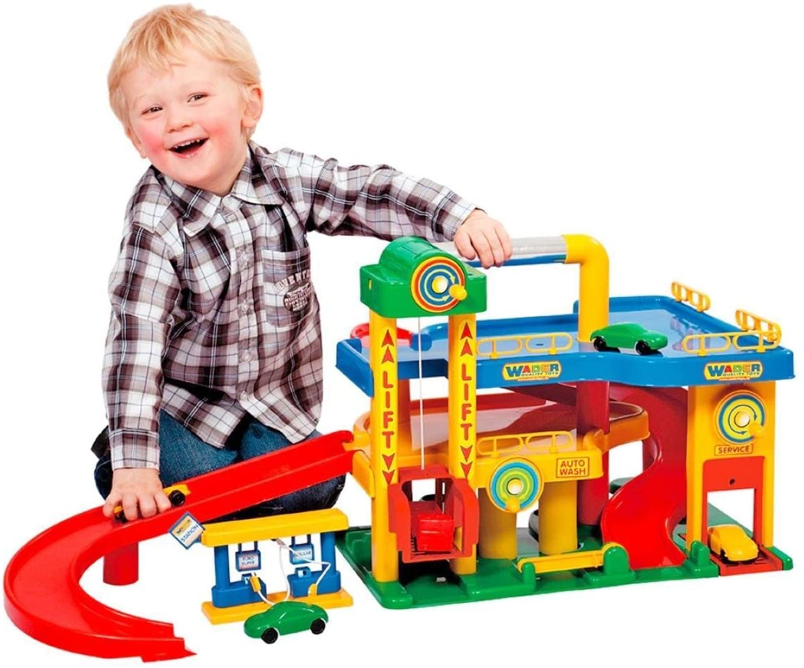 Wader Quality Toys Wader 37824 Garage No. 1 With Cars