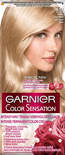 Garnier Color Sensation Hair Dye 9.13 Crystalline Beige Light Blonde Pack of 1