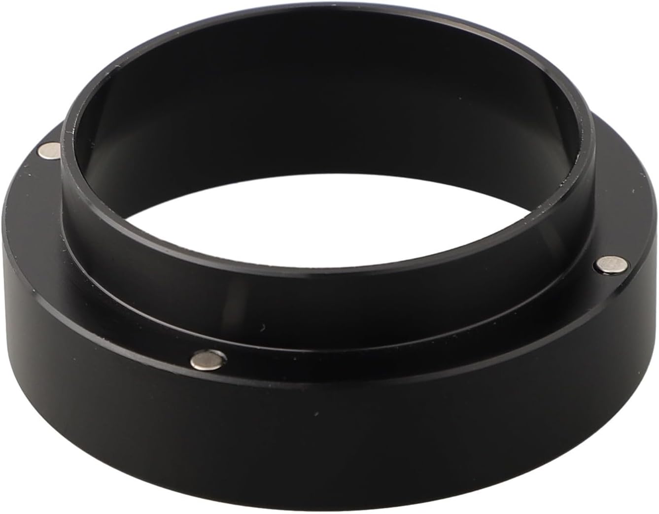 49mm Magnetic Dosing Ring Compatible with Portafilters Increase Your Handcrafted Coffee Skills (Black)
