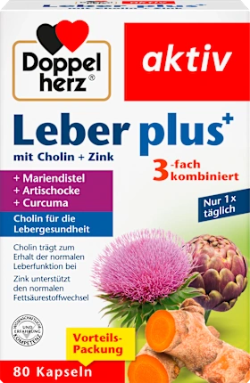Liver plus capsules 80 pieces, 56.8 g