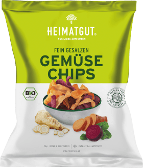 Organic vegetable chips, 100 g