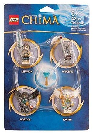 Lego Legends Of Chima Set #850779 Minifigure Accessory Set [Lennox, Razcal,