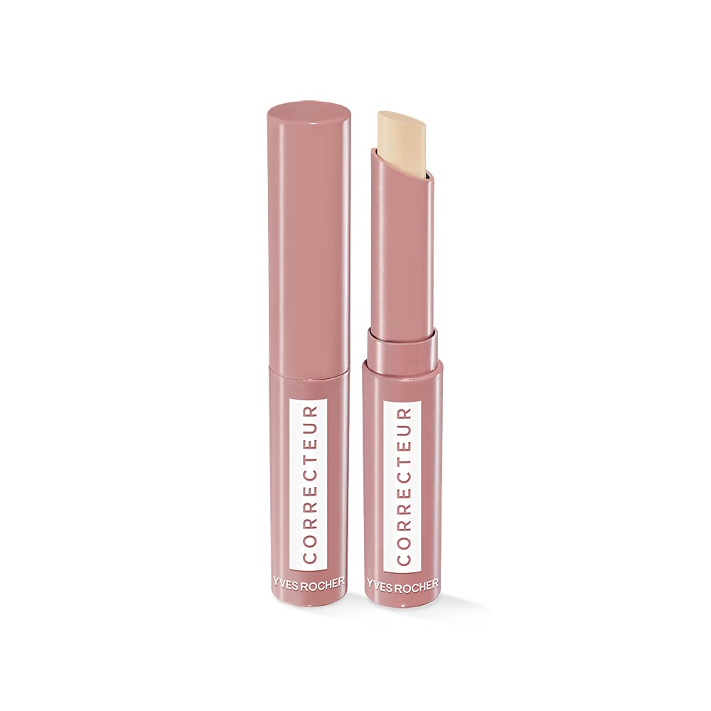 Yves Rocher Concealer - Beige 025 for an even complexion, conceals impurities and pimples with cornflower 1 x 1.4 g pen, 025. ‎beige