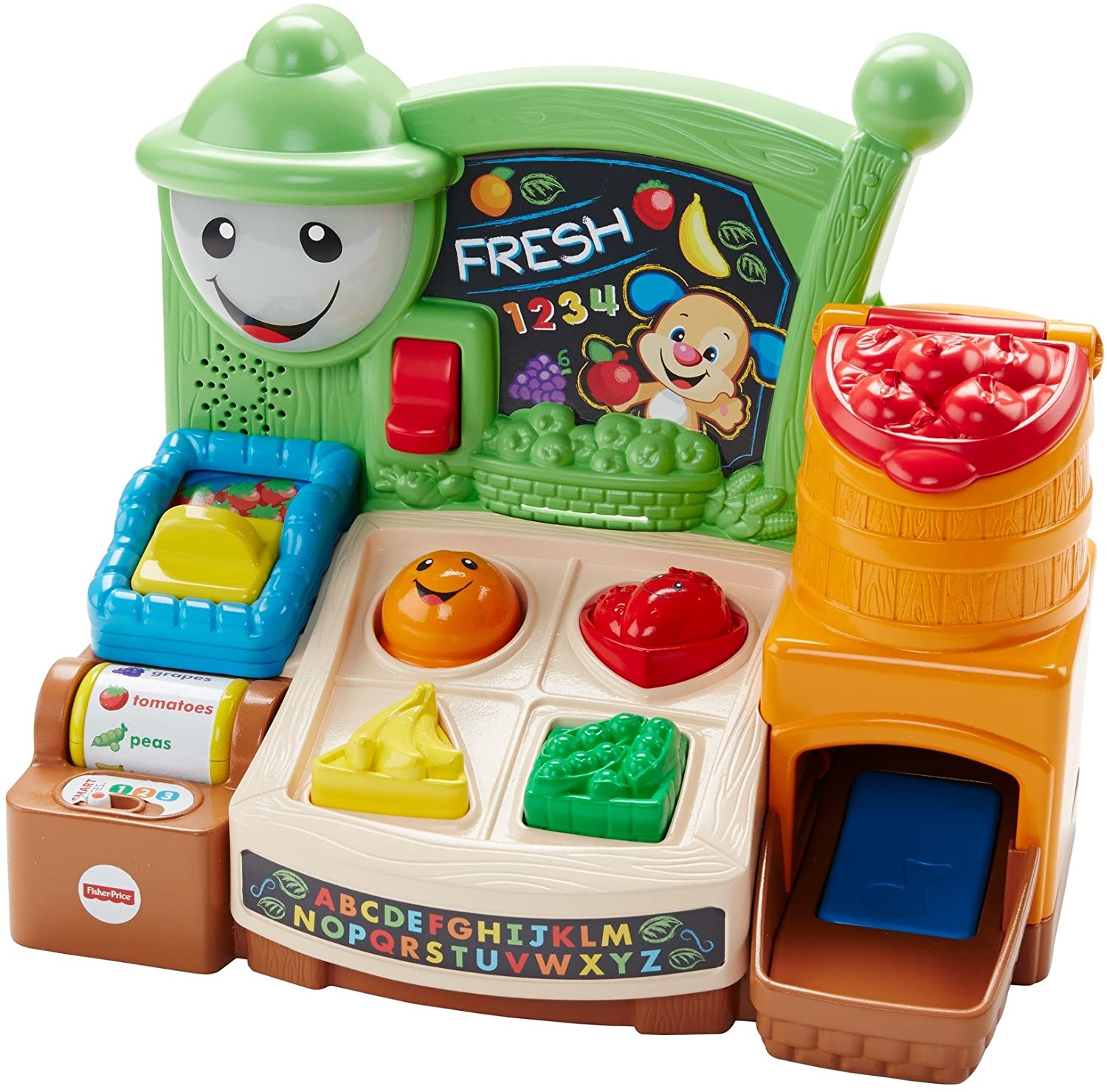 Mattel Fisher-Price FHC74 – Fun Learning Market Stand Toy