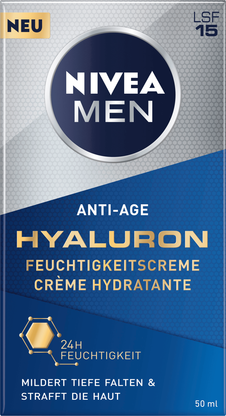 Anti-Age Hyaluronic Moisturizer, 50 Ml