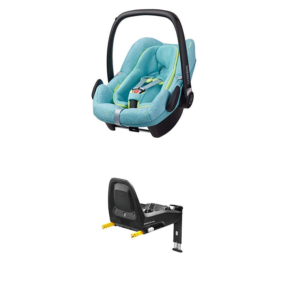 Maxi-Cosi Pebble Plus Baby Seat, Group 0+ i-Size Child Seat (0-13 kg), From Birth To Approximately 12 Months - Suitable For FamilyFix One Base Station