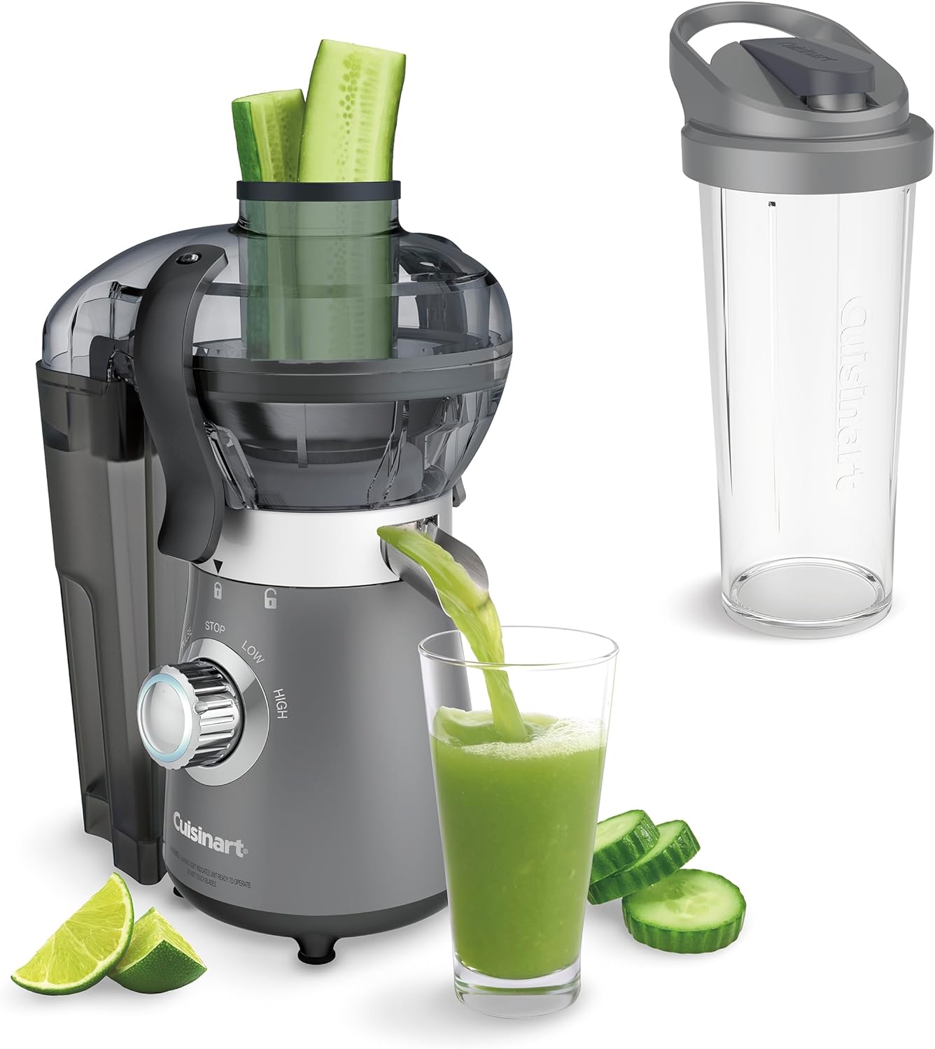 Cuisinart Compact Blender and Juicer Combo, One Size, Stainless Steel