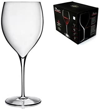 Luigi Bormioli Bormioli Luigi Magnifico XXL Wine Glass – Set of 6 in Gift Box