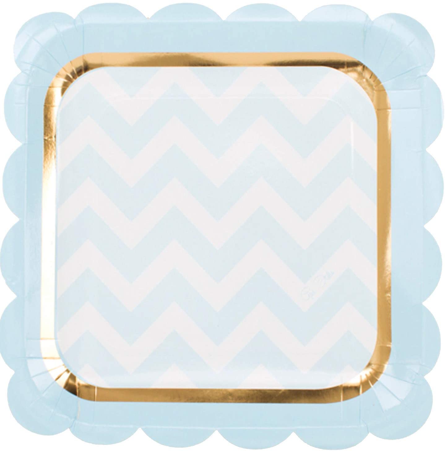 Givi Italia 8 Plates 63855 23 Baby Chic Blue, Multi-Colour