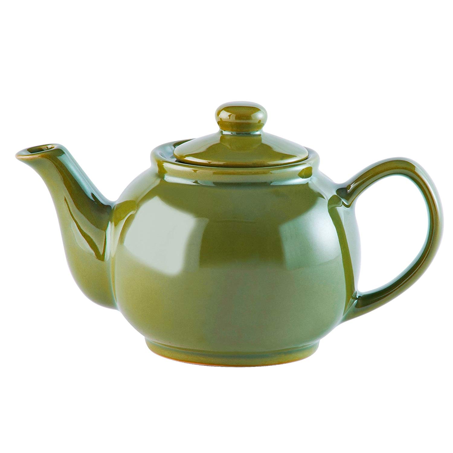 Price & Kensington Teapot With Lid – Colour: Olive Green – Typical English 
