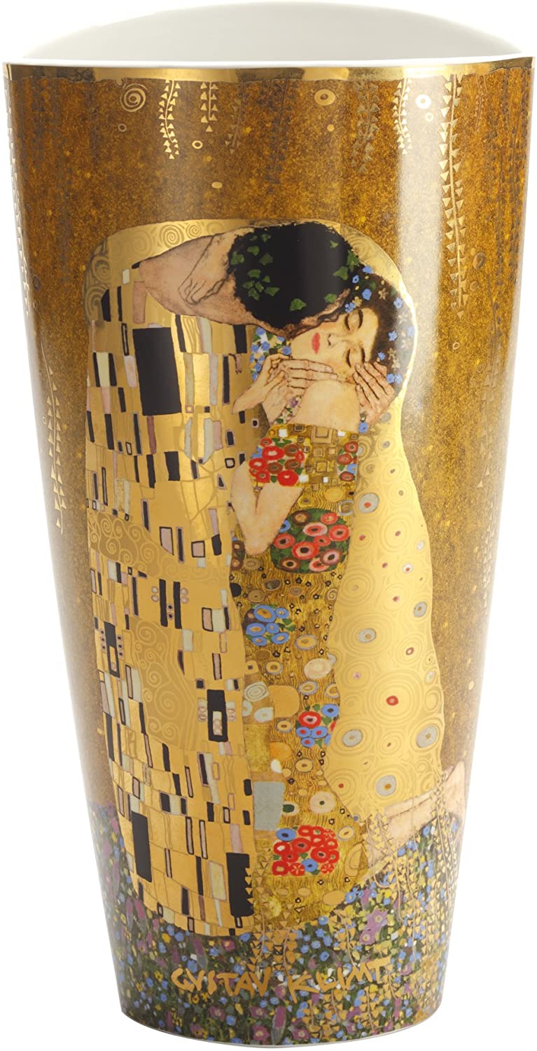 Goebel 66489204 Vase Gustav Klimt The Kiss