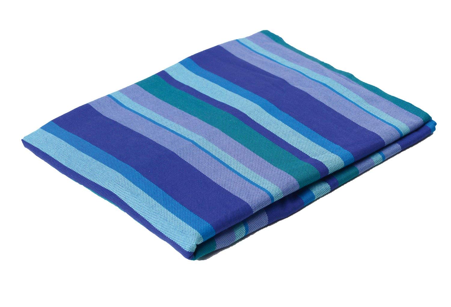 AMAZONAS Laguna Baby Sling - Test Winner at Stiftung Warentest with Top Score 1.7-510 cm 0-3 Years to 15 kg in Blue Stripes