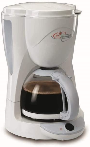 Delonghi ICM2 Coffee Machine Filter 10 Cups White – 1