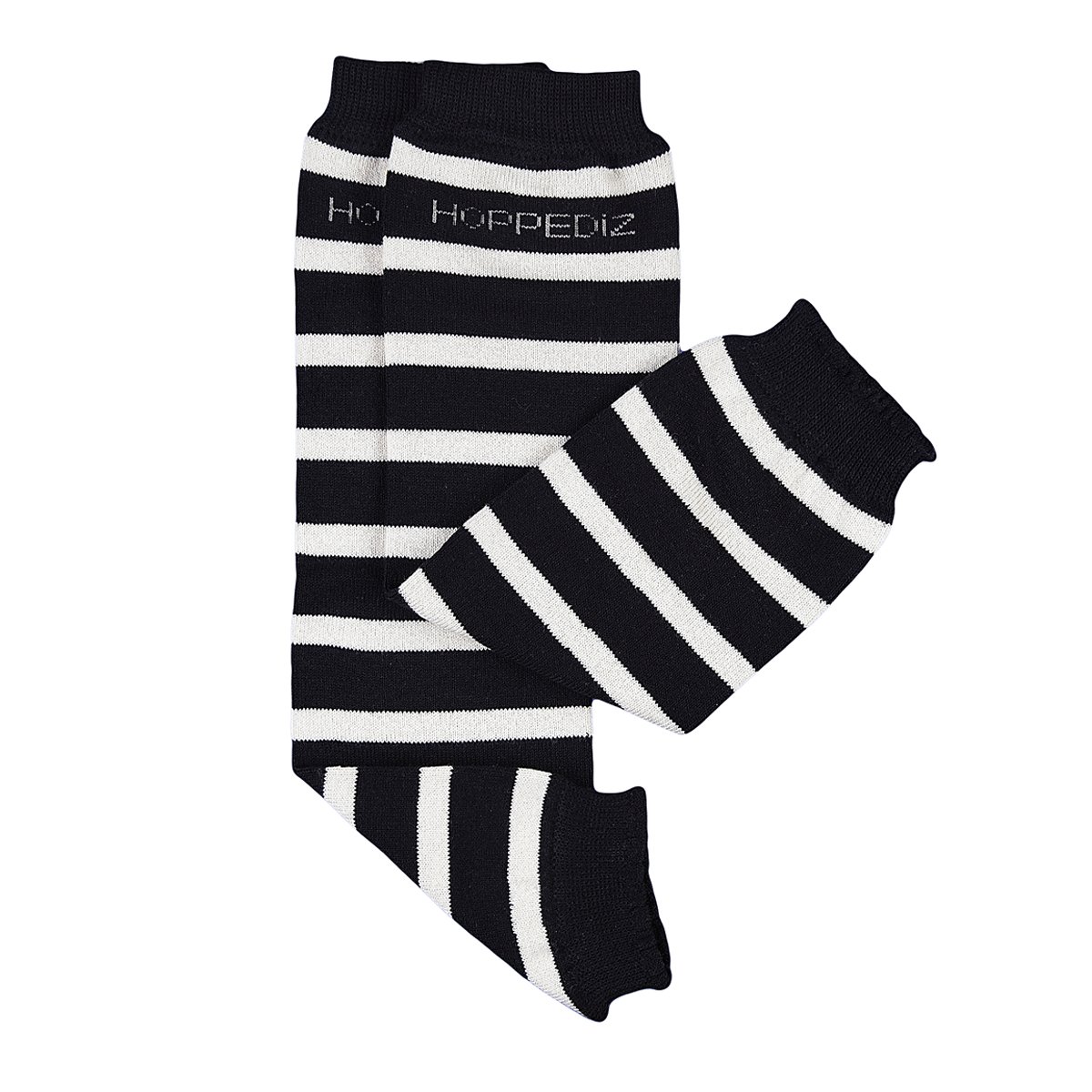 HOPPEDIZ Baby Boys\' Striped Socks Black Black