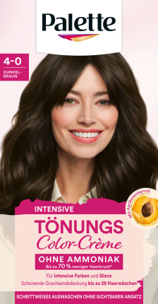 Poly Palette Hair tint color-cream 4-0 dark brown, 1 st