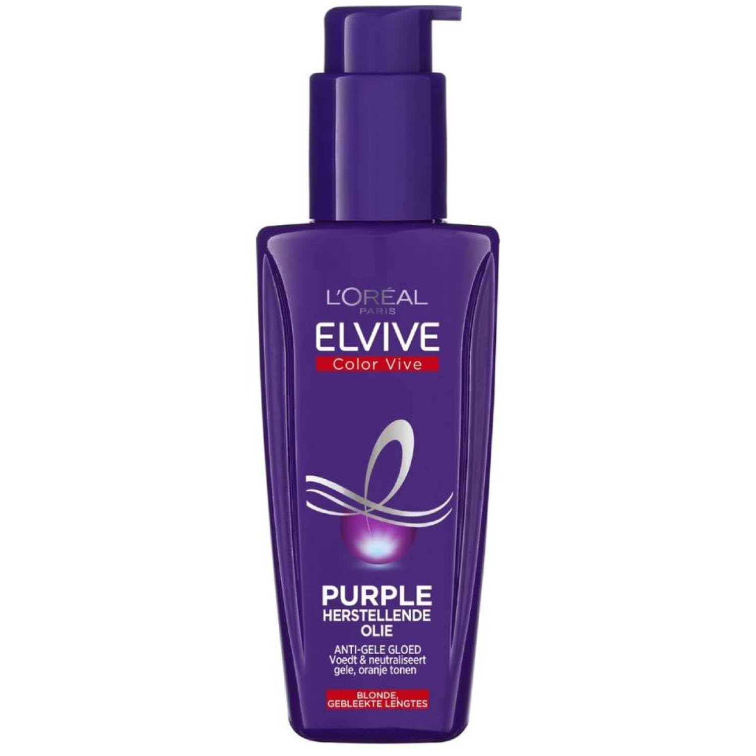 L\'oreal Paris Elvive Hair Care Shampoo and Conditioner (Color Vive Serum 100 ml (Pack of 1)