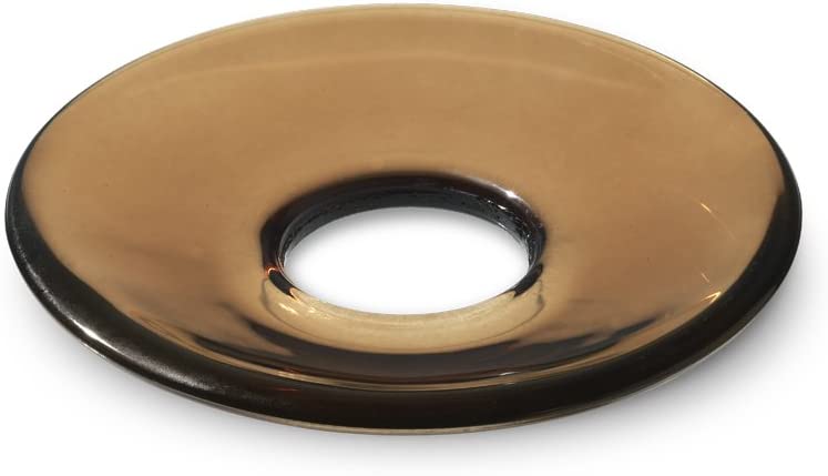 Holmegaard Lumi Glass Sleeves for Lumi Candle Holders Handmade glass Flat