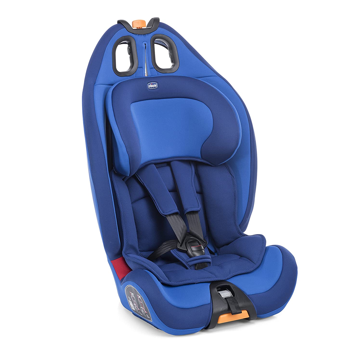 Chicco Gro-up Child Car Seat Size 1/2/3 Power Blue