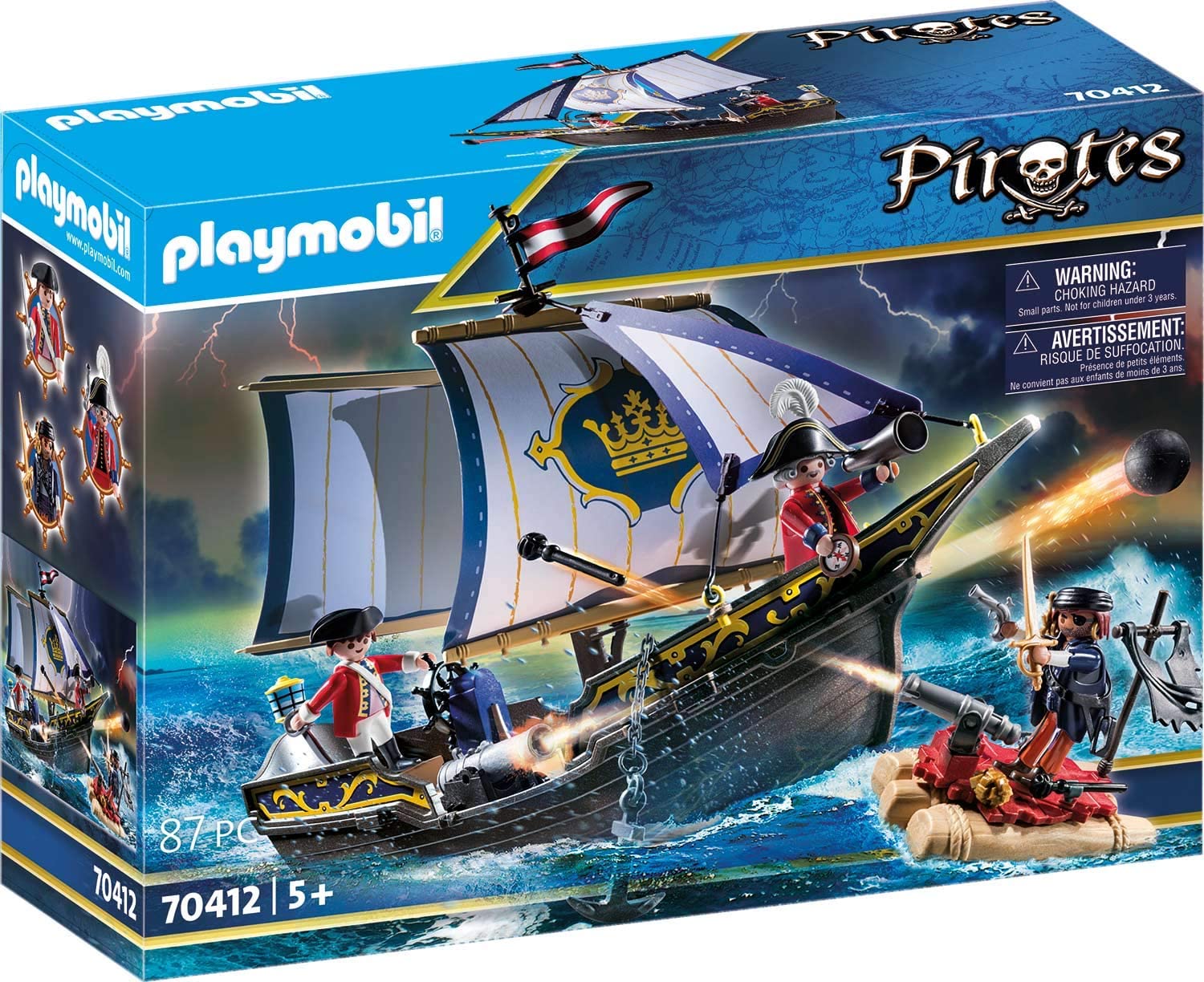 Playmobil Pirates 70412 Red Coat Sailors Age 5 Years +