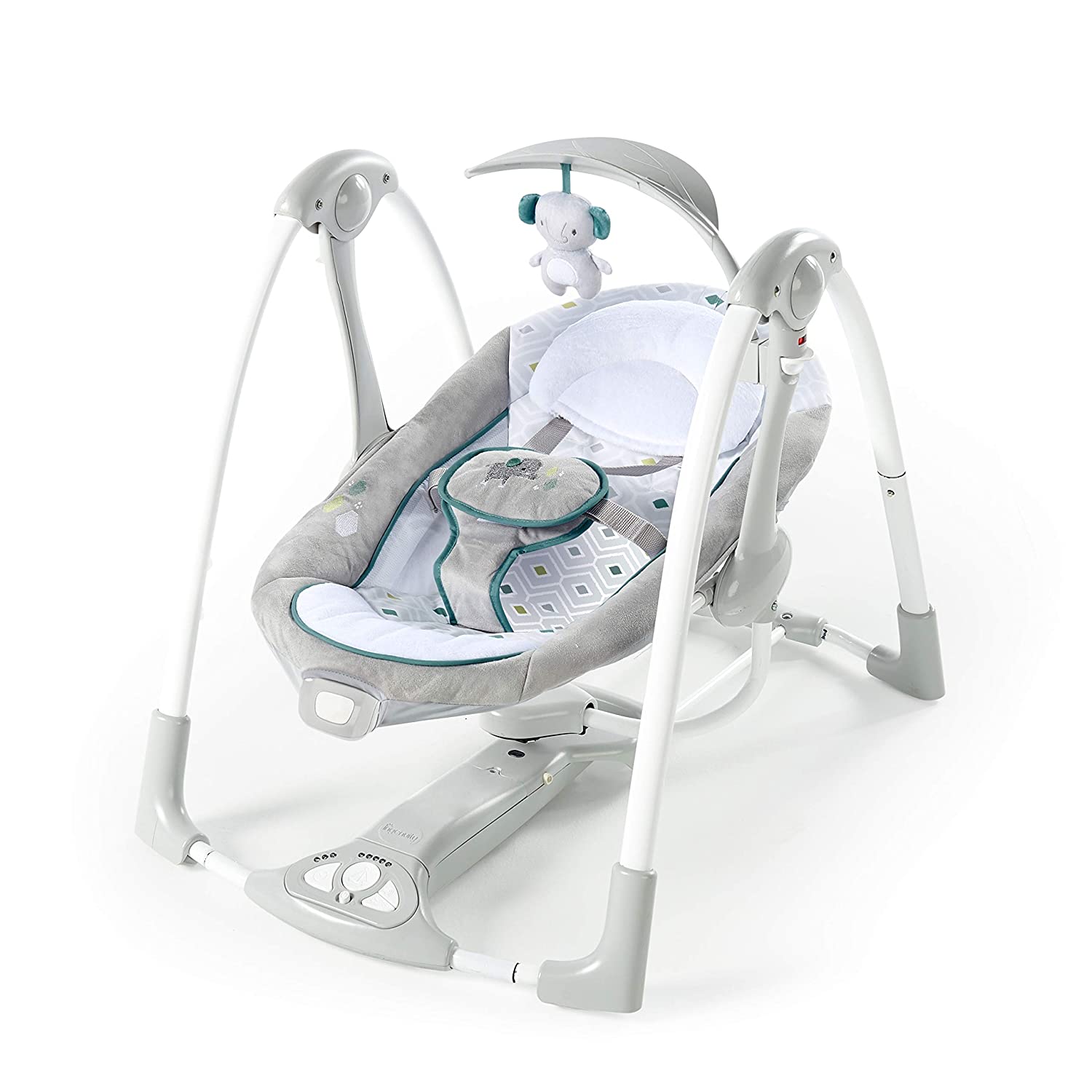 Ingenuity Folding Swing And Seat With Vibration, Melodies, Five Swing Setti