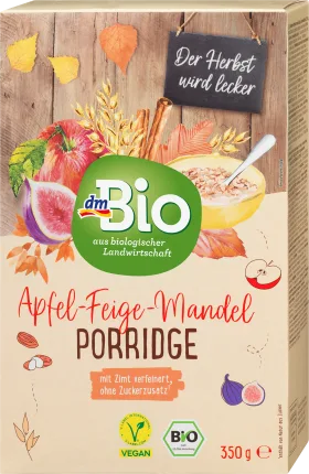 Apple Feige Mandel porridge, 350 g
