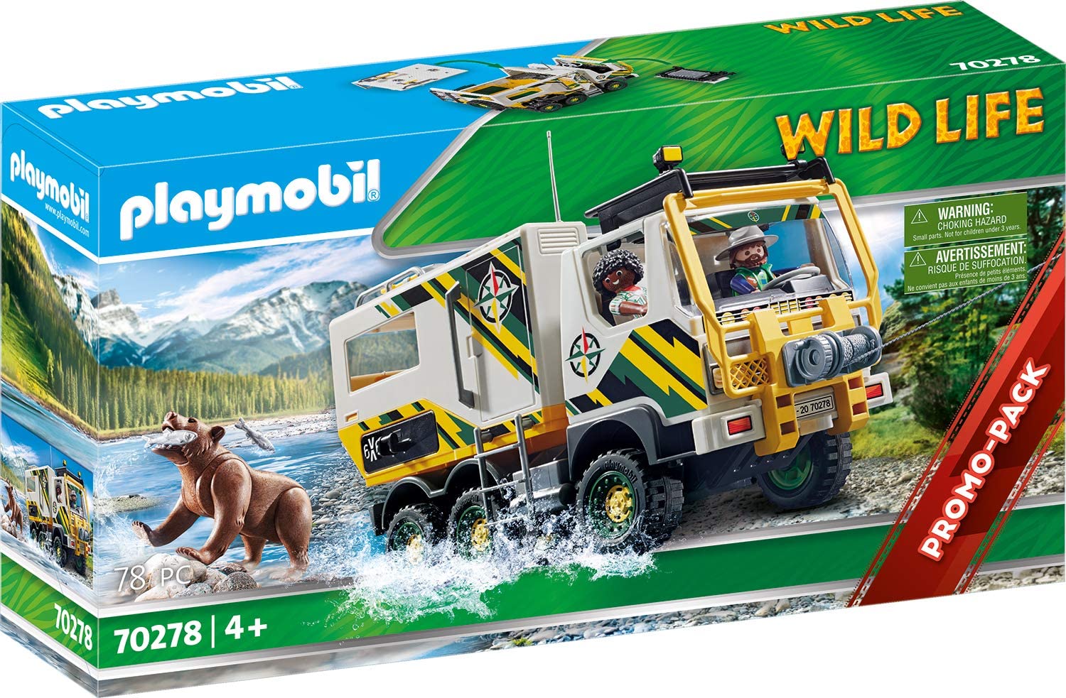 Playmobil Wild Life 70278 Expedition Rucksack, 4 Years And Up